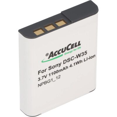 AccuCell Akku passend für Sony DSC-W35 (Kamera Akku), Kamera Stromversorgung AccuCell Akku passend für Sony DSC-W35 (Kamera Akku), Kamera Stromversorgung