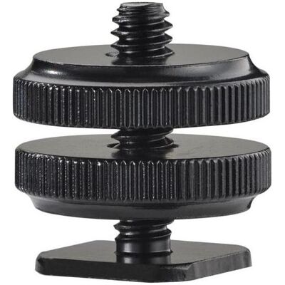 Novoflex Blitzschuhadapter mit 1/4 -Gewinde (Blitzgerät Adapter), Blitzgerät Zubehör, Schwarz Novoflex Blitzschuhadapter mit 1/4 -Gewinde (Blitzgerät Adapter), Blitzgerät Zubehör, Schwarz