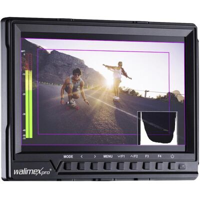 Walimex pro pro Full HD Monitor Director III 17,8cm (7", WUXGA), Video Monitor, Schwarz Walimex pro pro Full HD Monitor Director III 17,8cm (7", WUXGA), Video Monitor, Schwarz