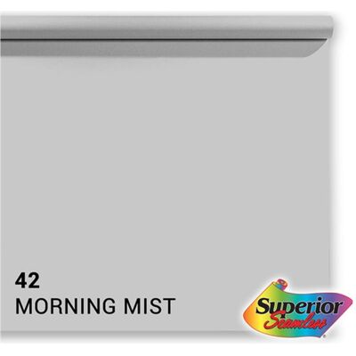 Superior Hintergrundpapier 42 Morning Mist 1,35 x 11m Superior Hintergrundpapier 42 Morning Mist 1,35 x 11m