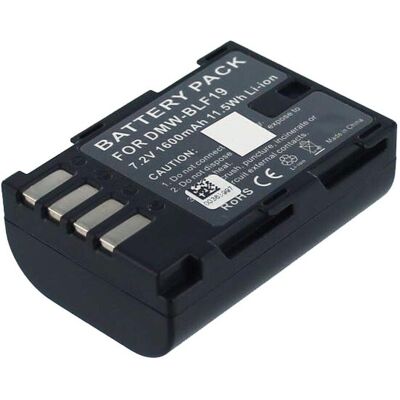 AGI Akku kompatibel mit Panasonic LUMIX DMC-GH4A - Akku - 1.600 mAh (Kamera Akku), Kamera Stromversorgung, Schwarz AGI Akku kompatibel mit Panasonic LUMIX DMC-GH4A - Akku - 1.600 mAh (Kamera Akku), Kamera Stromversorgung, Schwarz