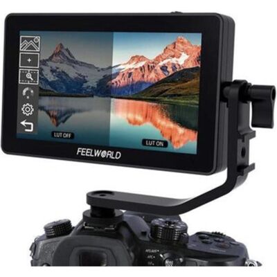 Feelworld F6 Plus (6", Full HD), Video Monitor, Schwarz Feelworld F6 Plus (6", Full HD), Video Monitor, Schwarz