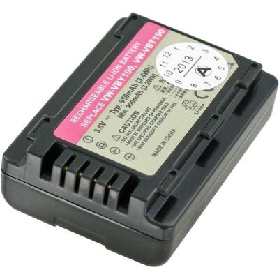 Panasonic - VW-VBY100 Replika-Akku - 3.6V 950mAh - Batterie Panasonic - VW-VBY100 Replika-Akku - 3.6V 950mAh - Batterie