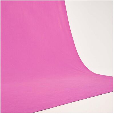 Walimex pro Stoffhintergrund (285 cm, 600 cm), Hintergrundsystem, Pink Walimex pro Stoffhintergrund (285 cm, 600 cm), Hintergrundsystem, Pink