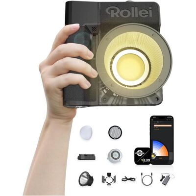 Rollei LED-Kit 100W Bi-Color LUX-Serie (Studioleuchte, Videoleuchte), Dauerlicht Rollei LED-Kit 100W Bi-Color LUX-Serie (Studioleuchte, Videoleuchte), Dauerlicht