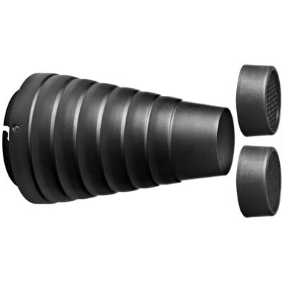 Elinchrom Reflektor Snoot & Grid 15°, Studioblitz Zubehör, Schwarz Elinchrom Reflektor Snoot & Grid 15°, Studioblitz Zubehör, Schwarz