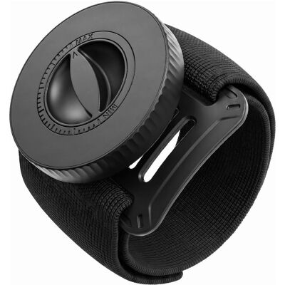 Avizar Magnetisches Sportarmband für Smartphones von 4,7 bis 8 Zoll mit extrem starker Haltekraft, Smartphone Sportarmband, Schwarz Avizar Magnetisches Sportarmband für Smartphones von 4,7 bis 8 Zoll mit extrem starker Haltekraft, Smartphone Sportarmband, Schwarz