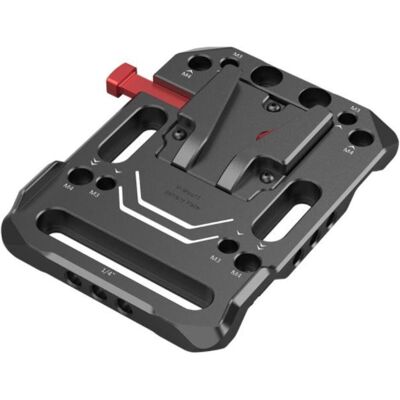 SmallRig V Mount Battery Plate 2988, Video Zubehör, Schwarz, Rot SmallRig V Mount Battery Plate 2988, Video Zubehör, Schwarz, Rot