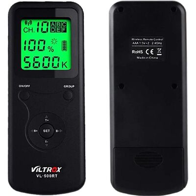 Viltrox VL 500RT Remote (Funk), Fernauslöser, Schwarz Viltrox VL 500RT Remote (Funk), Fernauslöser, Schwarz