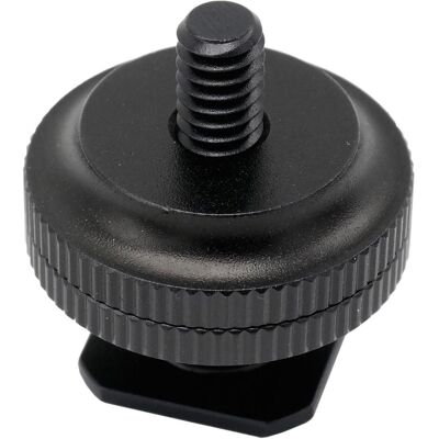 Caruba Blitzschuh Adapter Universal Blitzschuh > 1/4" AuÃengewinde (mit Distanzstück) Schwarz (Blitzgerät Adapter), Blitzgerät Zubehör, Schwarz Caruba Blitzschuh Adapter Universal Blitzschuh > 1/4" AuÃengewinde (mit Distanzstück) Schwarz (Blitzgerät Adapter), Blitzgerät Zubehör, Schwarz