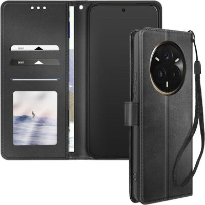 Avizar Strap Wallet Series (Realme 14x), Smartphone Hülle, Schwarz Avizar Strap Wallet Series (Realme 14x), Smartphone Hülle, Schwarz
