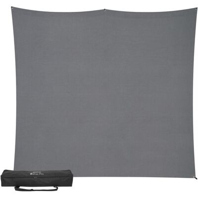 Westcott X Drop Pro Kreukbestendige Achtergrond Kit Neutraal Grijs (8' x 8') (244 cm, 244 cm), Hintergrundsystem, Grau Westcott X Drop Pro Kreukbestendige Achtergrond Kit Neutraal Grijs (8' x 8') (244 cm, 244 cm), Hintergrundsystem, Grau