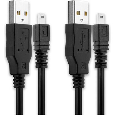 Cellonic Datenkabel für Olympus VR-310, FE-230, FE-190, T-100, VG-130, D-720, Digitalkamera Zubehör, Schwarz Cellonic Datenkabel für Olympus VR-310, FE-230, FE-190, T-100, VG-130, D-720, Digitalkamera Zubehör, Schwarz