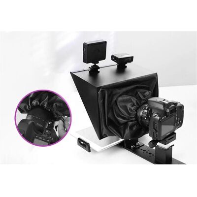 Feelworld TP13A Teleprompter Smartphone/Tablet (Teleprompter), Video Zubehör, Schwarz Feelworld TP13A Teleprompter Smartphone/Tablet (Teleprompter), Video Zubehör, Schwarz