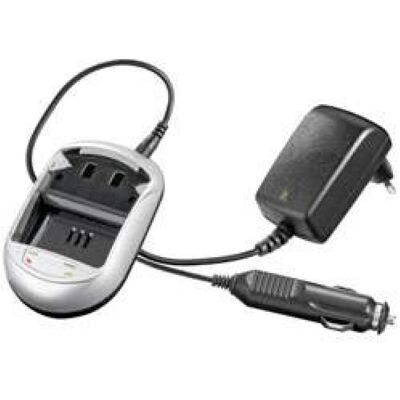 AccuCell Ladegerät Sharp BT-L43, Sony BT-L43, Sharp VL-PD1 (Kamera Akku Ladegerät), Kamera Stromversorgung, Schwarz AccuCell Ladegerät Sharp BT-L43, Sony BT-L43, Sharp VL-PD1 (Kamera Akku Ladegerät), Kamera Stromversorgung, Schwarz