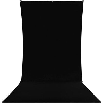 Westcott X-Drop Hohlkehle (160 cm, 370 cm), Hintergrundsystem, Schwarz Westcott X-Drop Hohlkehle (160 cm, 370 cm), Hintergrundsystem, Schwarz