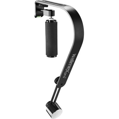 Goobay Schwebestativ easy Balance three (Metall, Schaumstoff), Stativ, Silber, Schwarz Goobay Schwebestativ easy Balance three (Metall, Schaumstoff), Stativ, Silber, Schwarz