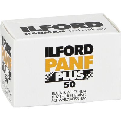 Ilford Pan F Plus 35mm Schwarzweißfilm - ISO 50 - 36 Aufnahmen Ilford Pan F Plus 35mm Schwarzweißfilm - ISO 50 - 36 Aufnahmen