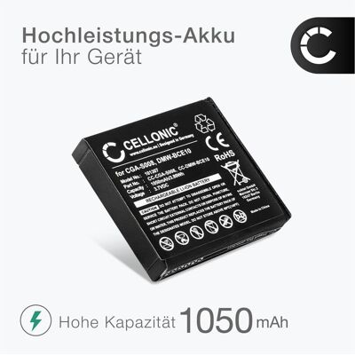Cellonic Akku für Leica C-LUX 3, 2, Ricoh R10, R8, CX2, CX1, Caplio R7, R6 (Kamera Akku), Kamera Stromversorgung, Schwarz Cellonic Akku für Leica C-LUX 3, 2, Ricoh R10, R8, CX2, CX1, Caplio R7, R6 (Kamera Akku), Kamera Stromversorgung, Schwarz