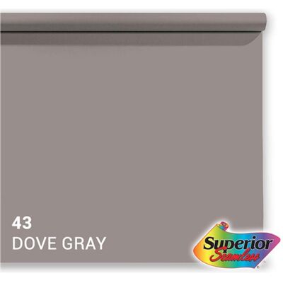 Superior Spezialitäten Hintergrundpapier 43 Dove Grey - 1,35x11m Superior Spezialitäten Hintergrundpapier 43 Dove Grey - 1,35x11m