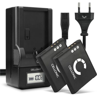 Cellonic Akku für Olympus SP-800UZ, SZ-14, XZ-1, SP-720UZ, SZ-31MR, µ 1030 SW (Kamera Akku), Kamera Stromversorgung, Schwarz Cellonic Akku für Olympus SP-800UZ, SZ-14, XZ-1, SP-720UZ, SZ-31MR, µ 1030 SW (Kamera Akku), Kamera Stromversorgung, Schwarz