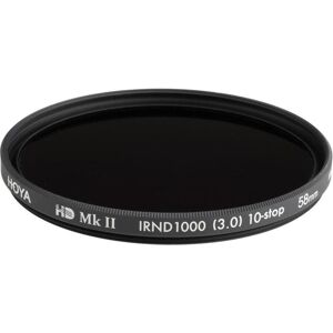 Hoya Filter HD MkII IRND1000 (3.0) 58mm (58 mm, ND- / Graufilter), Objektivfilter, Schwarz Hoya Filter HD MkII IRND1000 (3.0) 58mm (58 mm, ND- / Graufilter), Objektivfilter, Schwarz