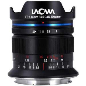 Venus Optic Laowa 14mm f/4 FF RL Zero-D L-Mount (L-Mount, Vollformat), Objektiv, Schwarz Venus Optic Laowa 14mm f/4 FF RL Zero-D L-Mount (L-Mount, Vollformat), Objektiv, Schwarz