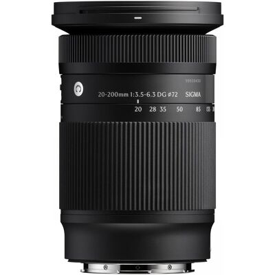 Sigma 20-200mm F3,5-6,3 DG Contemporary (Sony-E) (Sony E, Vollformat), Objektiv, Schwarz Sigma 20-200mm F3,5-6,3 DG Contemporary (Sony-E) (Sony E, Vollformat), Objektiv, Schwarz