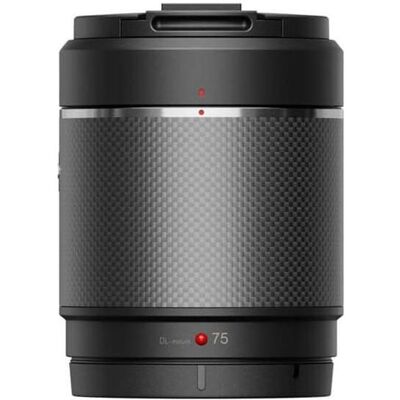 DJI DL 75 mm Objektiv F1.8 ASPH, Drohne Zubehör, Schwarz DJI DL 75 mm Objektiv F1.8 ASPH, Drohne Zubehör, Schwarz