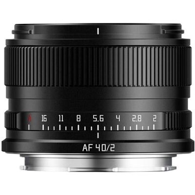 TTArtisan AF 40mm f/2 L Mount (L-Mount, Vollformat), Objektiv, Schwarz TTArtisan AF 40mm f/2 L Mount (L-Mount, Vollformat), Objektiv, Schwarz