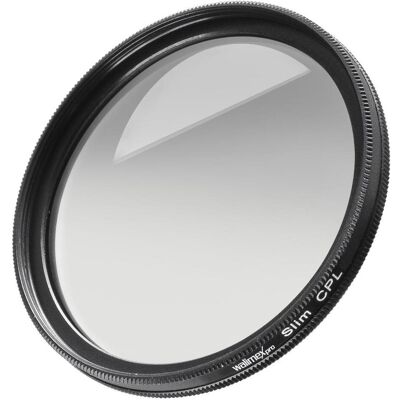 Walimex Polfilter zirkular slim (49 mm, Polarisationsfilter), Objektivfilter, Schwarz Walimex Polfilter zirkular slim (49 mm, Polarisationsfilter), Objektivfilter, Schwarz