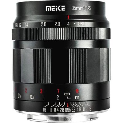 Meike MK 35mm F0.95 Canon RF mount (Canon RF), Objektiv, Schwarz Meike MK 35mm F0.95 Canon RF mount (Canon RF), Objektiv, Schwarz