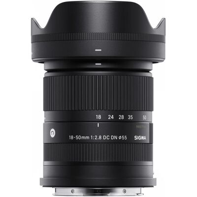 Sigma 18-50mm f/2.8 DC DN Sony E (Sony E, APS-C / DX), Objektiv, Schwarz Sigma 18-50mm f/2.8 DC DN Sony E (Sony E, APS-C / DX), Objektiv, Schwarz
