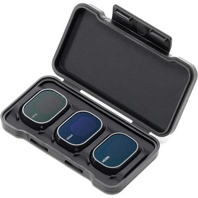 ND-Filterset (ND 16/64/256) (Drohnen Filter, DJI Mini 4 Pro), Drohne Zubehör, Schwarz ND-Filterset (ND 16/64/256) (Drohnen Filter, DJI Mini 4 Pro), Drohne Zubehör, Schwarz