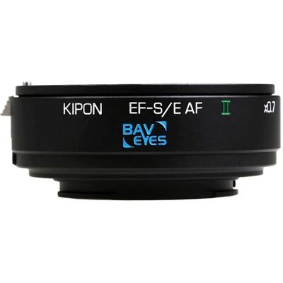 Kipon EF Adapter Canon EF-Sony E x0,7 ohne Stativsupport, Objektivadapter, Schwarz Kipon EF Adapter Canon EF-Sony E x0,7 ohne Stativsupport, Objektivadapter, Schwarz