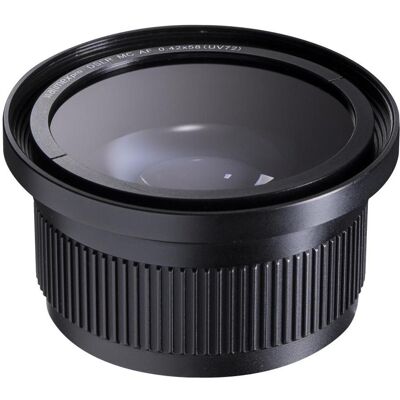 Walimex Makro-Fisheye Vorsatzlinse 0,42x58 (Weitwinkelkonverter), Objektivkonverter, Schwarz Walimex Makro-Fisheye Vorsatzlinse 0,42x58 (Weitwinkelkonverter), Objektivkonverter, Schwarz