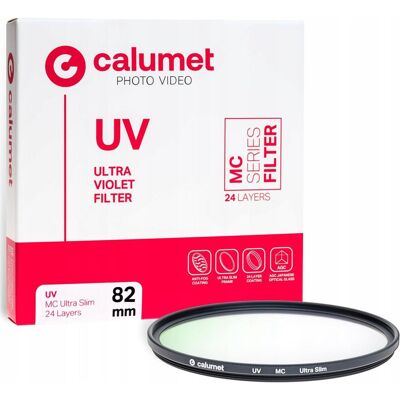 Calumet Filtr Filtr UV MC 82 mm Ultra Slim 24 Layers (82 mm, UV-Filter), Objektivfilter Calumet Filtr Filtr UV MC 82 mm Ultra Slim 24 Layers (82 mm, UV-Filter), Objektivfilter