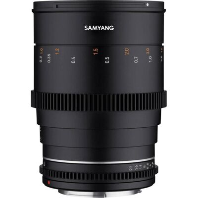 Samyang VDSLR 35 mm T1.5 MK2 Canon EF (Canon EF, APS-C / DX, Micro Four Thirds, Vollformat), Objektiv, Schwarz Samyang VDSLR 35 mm T1.5 MK2 Canon EF (Canon EF, APS-C / DX, Micro Four Thirds, Vollformat), Objektiv, Schwarz