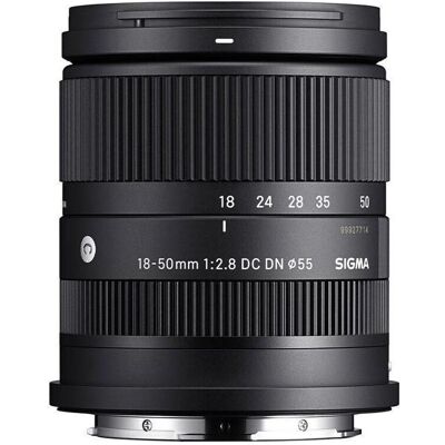 Sigma 18-50mm f/2.8 DC DN Contemporary, Fujifilm X (Fujifilm X, APS-C / DX), Objektiv, Schwarz Sigma 18-50mm f/2.8 DC DN Contemporary, Fujifilm X (Fujifilm X, APS-C / DX), Objektiv, Schwarz