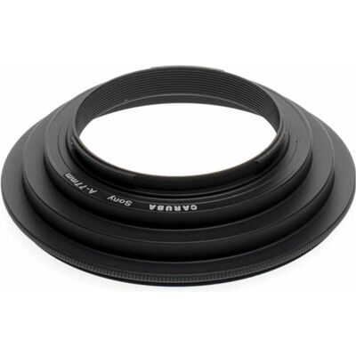 Caruba Umkehrring Sony A SM 77mm (Objektivfilter Adapter), Objektivfilter Zubehör, Schwarz Caruba Umkehrring Sony A SM 77mm (Objektivfilter Adapter), Objektivfilter Zubehör, Schwarz