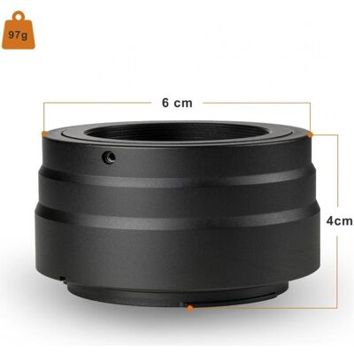 Walimex pro T2 Adapter auf Canon R, Objektivadapter, Schwarz Walimex pro T2 Adapter auf Canon R, Objektivadapter, Schwarz