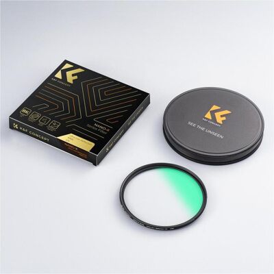 K&F Concept 77MM Ultra Low Reflection MCUV Filter, 28 Green Coatings HD Waterproof Anti-Scratch (Nano-X Series) (77 mm, UV-Filter), Objektivfilter, Grün, Mehrfarbig K&F Concept 77MM Ultra Low Reflection MCUV Filter, 28 Green Coatings HD Waterproof Anti-Scratch (Nano-X Series) (77 mm, UV-Filter), Objektivfilter, Grün, Mehrfarbig