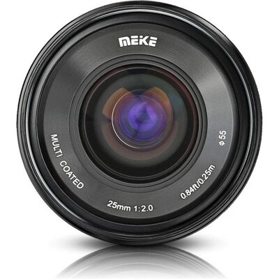 Meike 25mm F2.0 Sony E-Mount Objektiv - Kompakt & Scharf Meike 25mm F2.0 Sony E-Mount Objektiv - Kompakt & Scharf