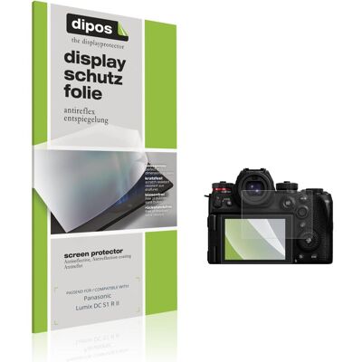 Dipos Schutzfolie Matt f??r Panasonic Lumix DC S1 R II, Geräte Schutzfolie Dipos Schutzfolie Matt f??r Panasonic Lumix DC S1 R II, Geräte Schutzfolie