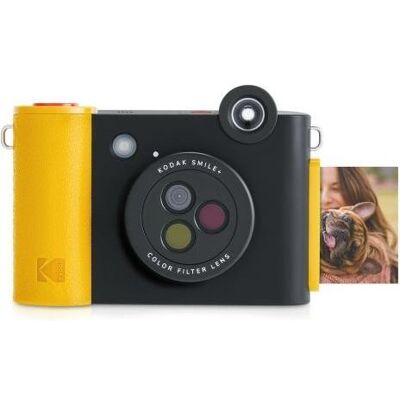 Kodak SMILE+ Instant Print Camera, 2x3", Black, Sofortbildkamera, Schwarz Kodak SMILE+ Instant Print Camera, 2x3", Black, Sofortbildkamera, Schwarz