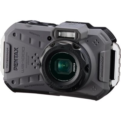 Pentax WG-1000 (4.9 - 19.6 mm, 16.76 Mpx, 1/2,3''), Kamera, Grau Pentax WG-1000 (4.9 - 19.6 mm, 16.76 Mpx, 1/2,3''), Kamera, Grau