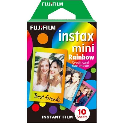 Fujifilm Instax Mini Rainbow Single Pack, Sofortbildfilm, Mehrfarbig Fujifilm Instax Mini Rainbow Single Pack, Sofortbildfilm, Mehrfarbig