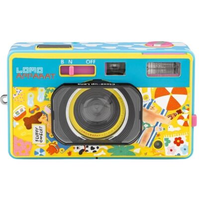 Lomography LomoApparat 21mm Wide-Angle Camera Fluffy Omelet Edition, Analogkamera Lomography LomoApparat 21mm Wide-Angle Camera Fluffy Omelet Edition, Analogkamera