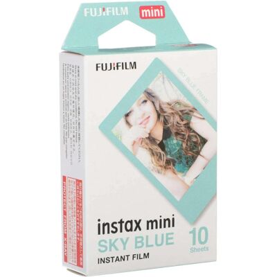 Fujifilm Instax Mini Sky Blue, Sofortbildfilm, Türkis Fujifilm Instax Mini Sky Blue, Sofortbildfilm, Türkis