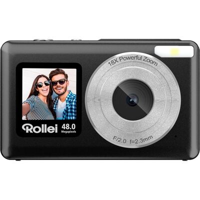 Rollei Compactline Pocket Transparent 48MP Digitalkamera mit 4K (48 Mpx), Kamera, Transparent Rollei Compactline Pocket Transparent 48MP Digitalkamera mit 4K (48 Mpx), Kamera, Transparent